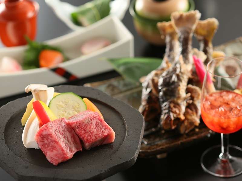 柔らかジューシー黒毛和牛の石焼き