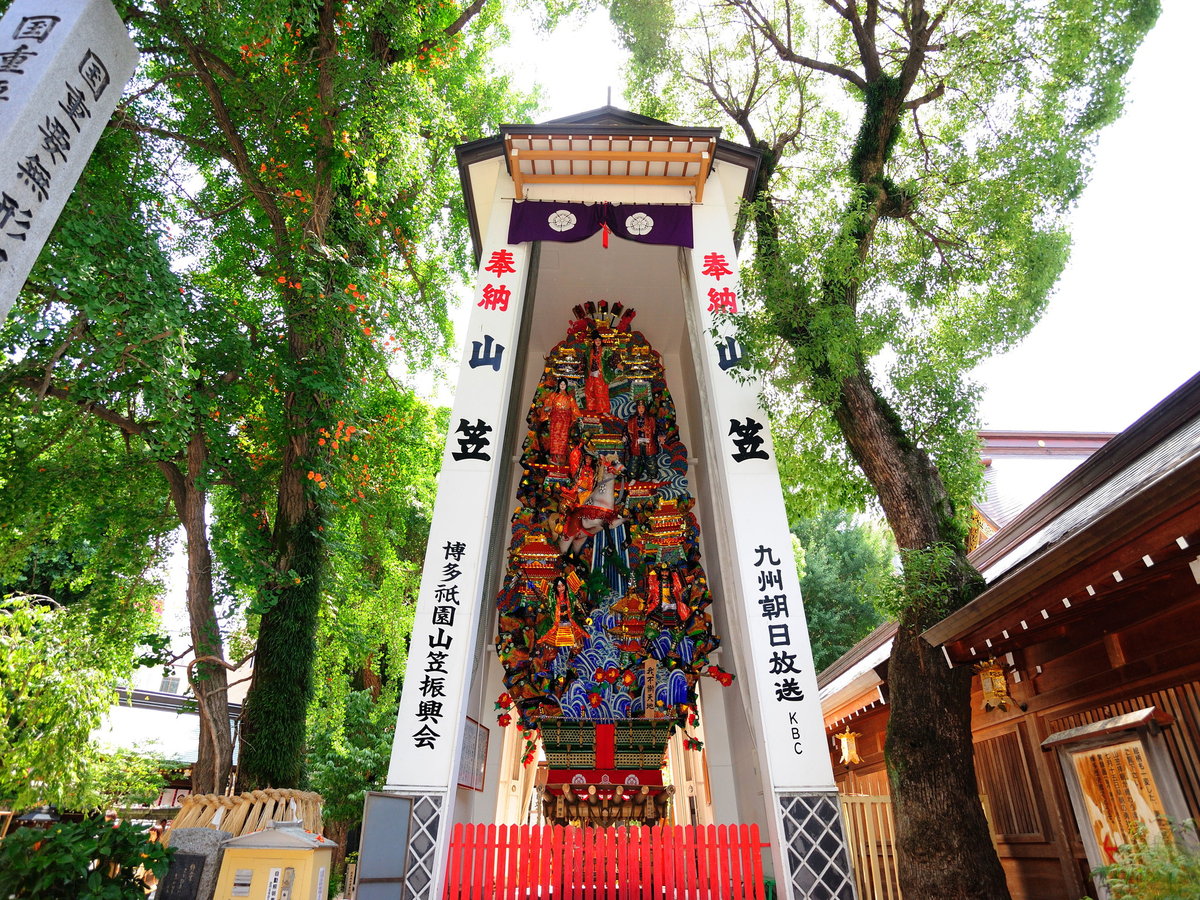 【飾り山】櫛田神社には年間を通して飾り山が展示されています※写真提供：福岡市