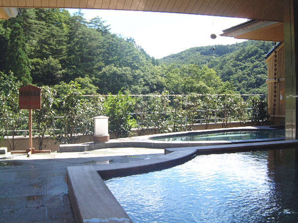 *【天然温泉大浴場】効能豊かな強ラドン泉を季節の絶と共に、ただただのんびりと。