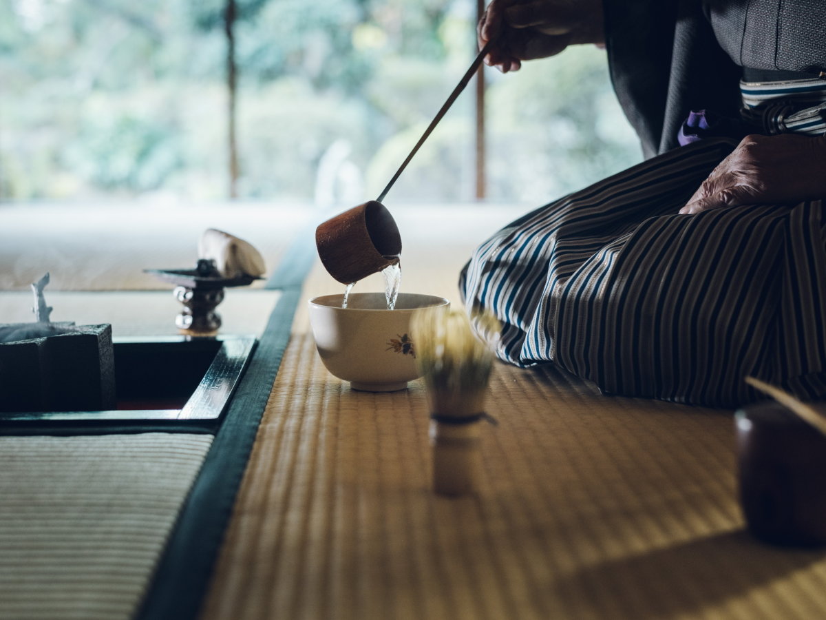 本格的な茶の湯文化を体験できる茶室