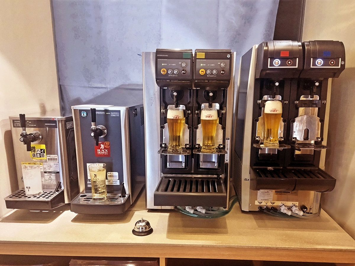 ◆夕食時90分の飲み放題インクルーシブ付。 ソフトドリンクをはじめビール、ハイボール、ワイン等飲み放題