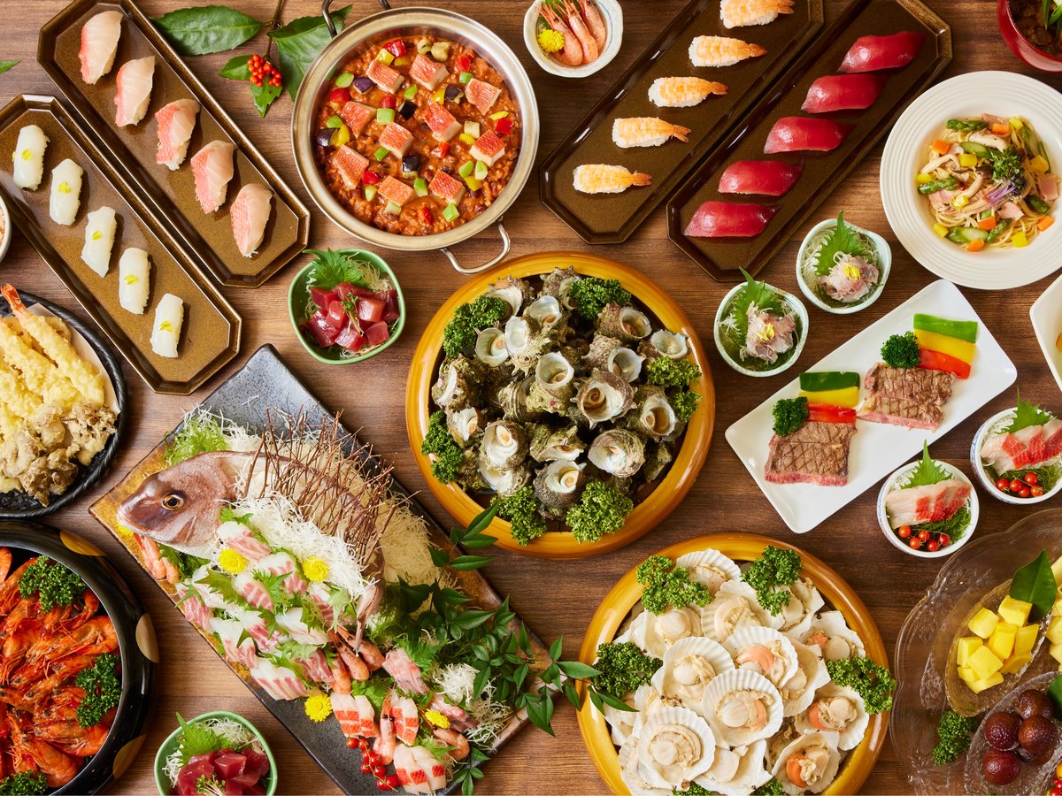 ◆夕食バイキング