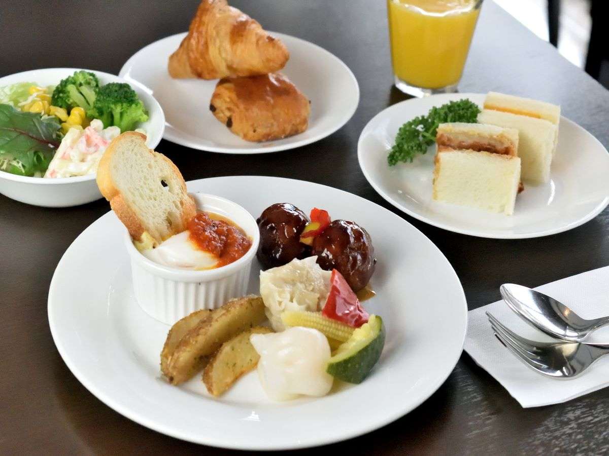 リニューアルされた朝食(洋食)