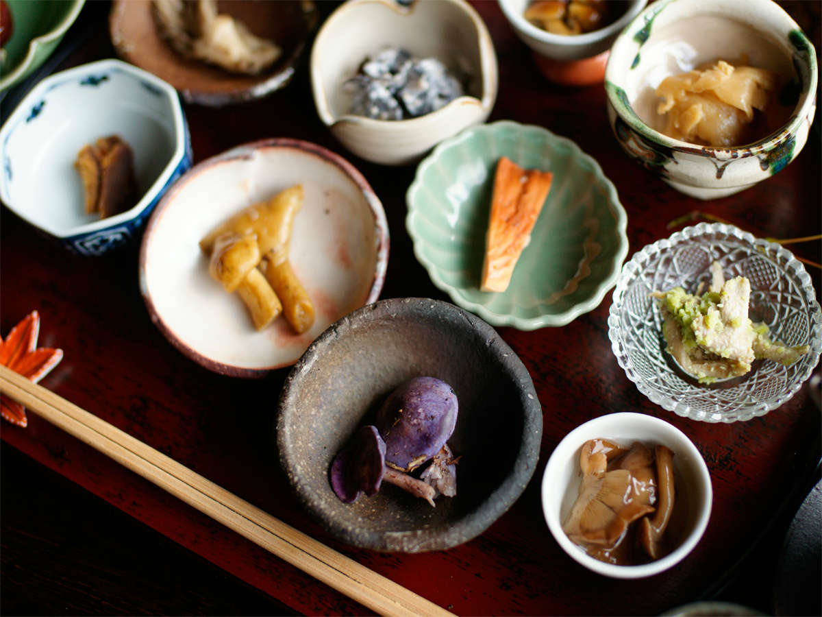 *【夕食一例】月山のその季節の美味しい食材を集めます