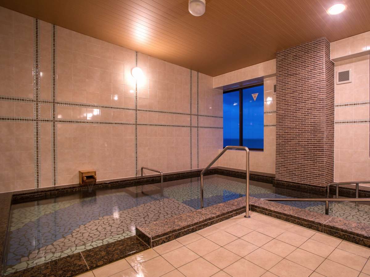 【心湯の宿SAZANA】貸切展望風呂「海のしらべ 」はユニバーサルデザイン対応
