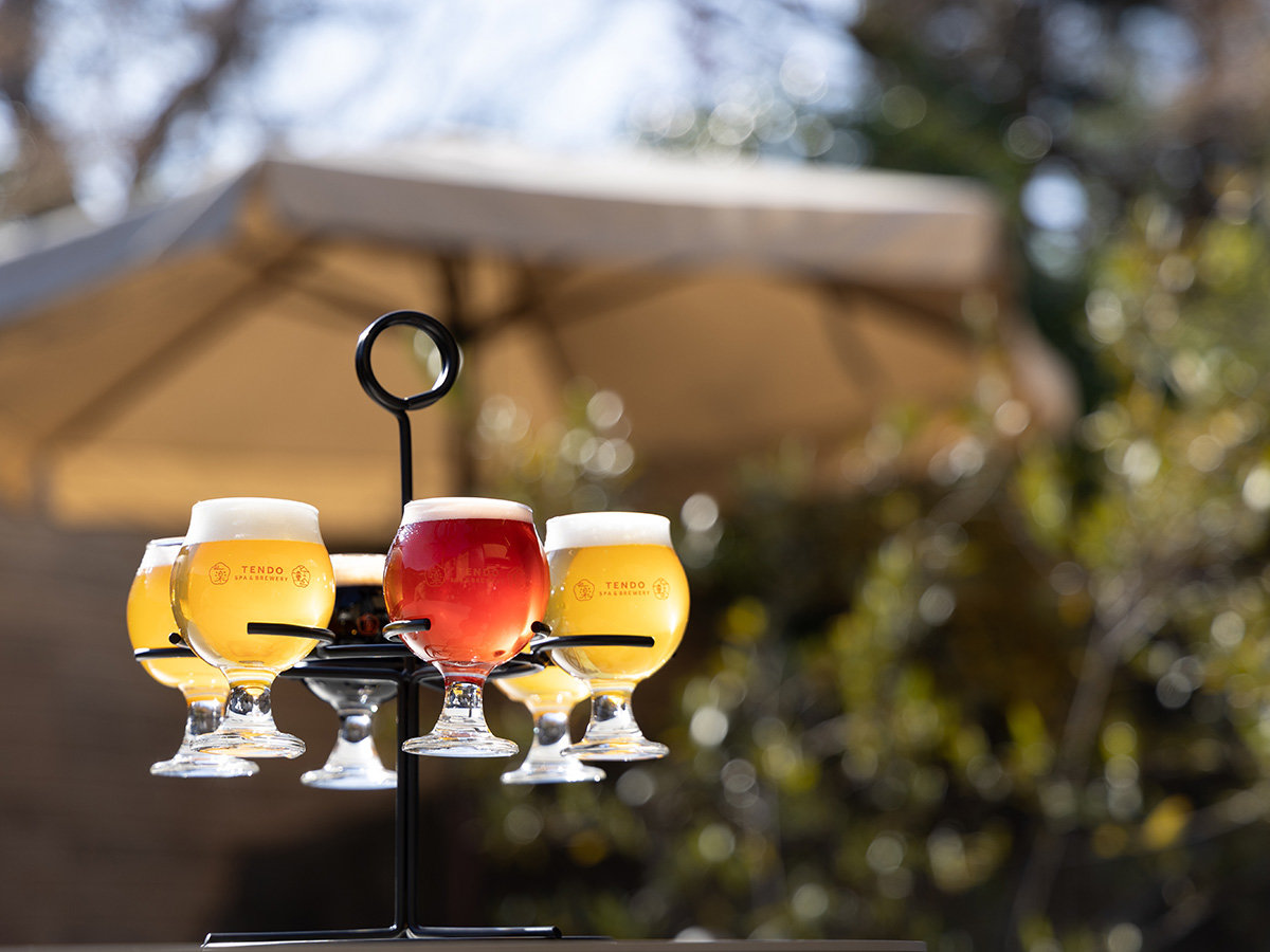 ���V�����炭 TENDO SPA & BREWERY