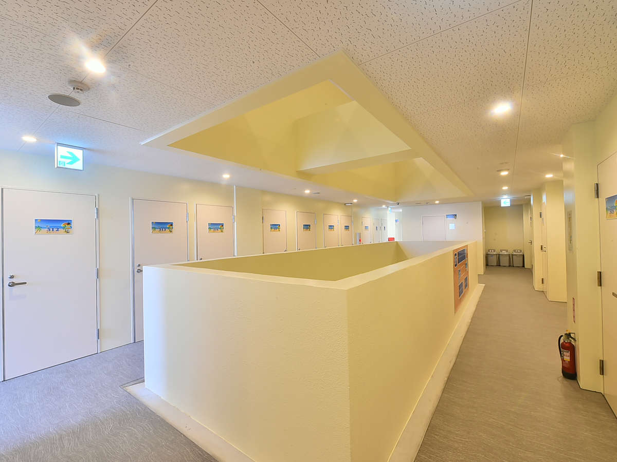 完全個室型なので、ゆっくりお寛ぎいただけます。