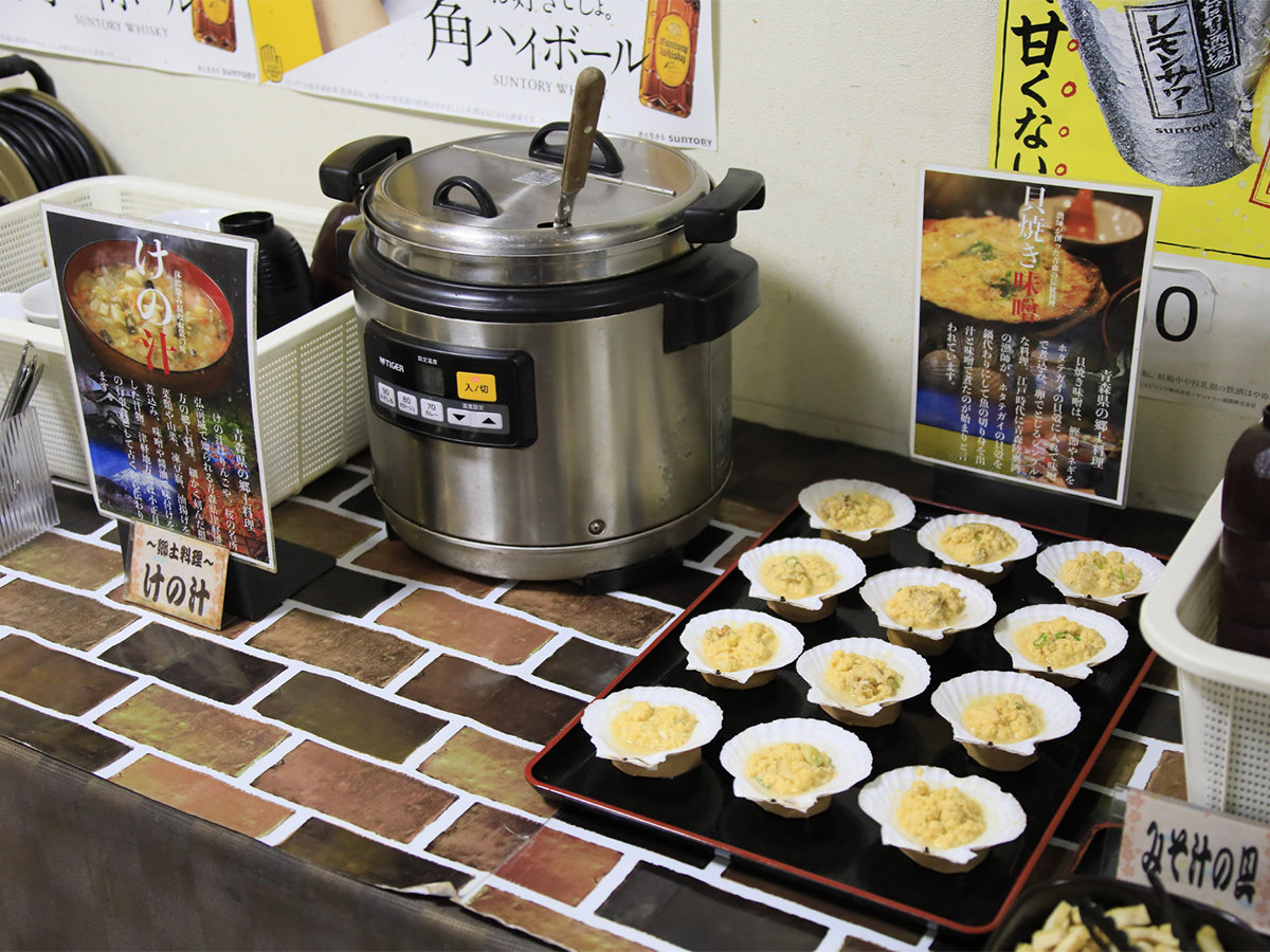 朝食バイキング（一例）