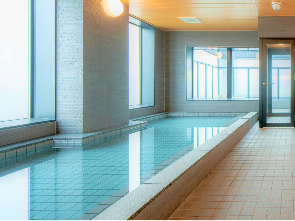 【ホテルアマネク旭川】ホテル最上階17階の大浴場