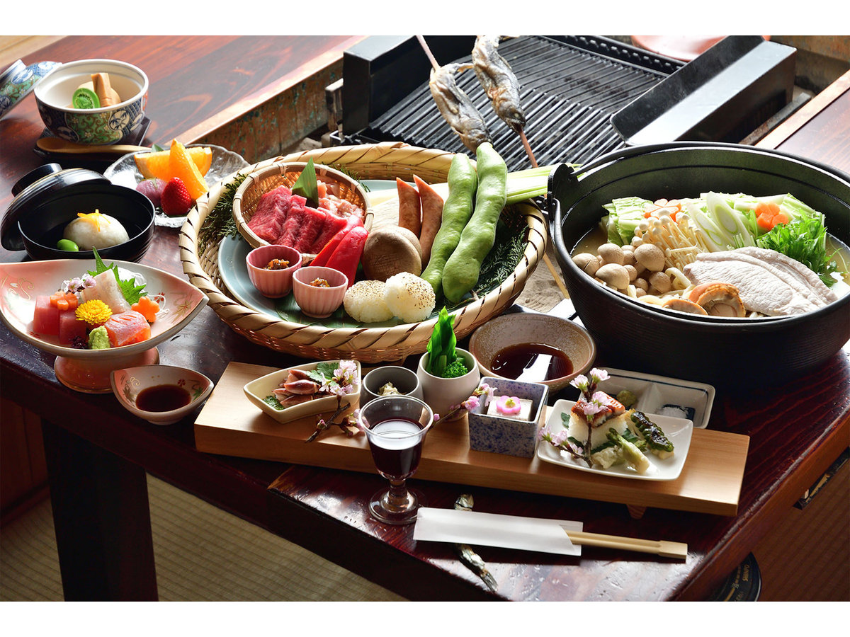 かやぶきの郷薬師温泉　旅籠