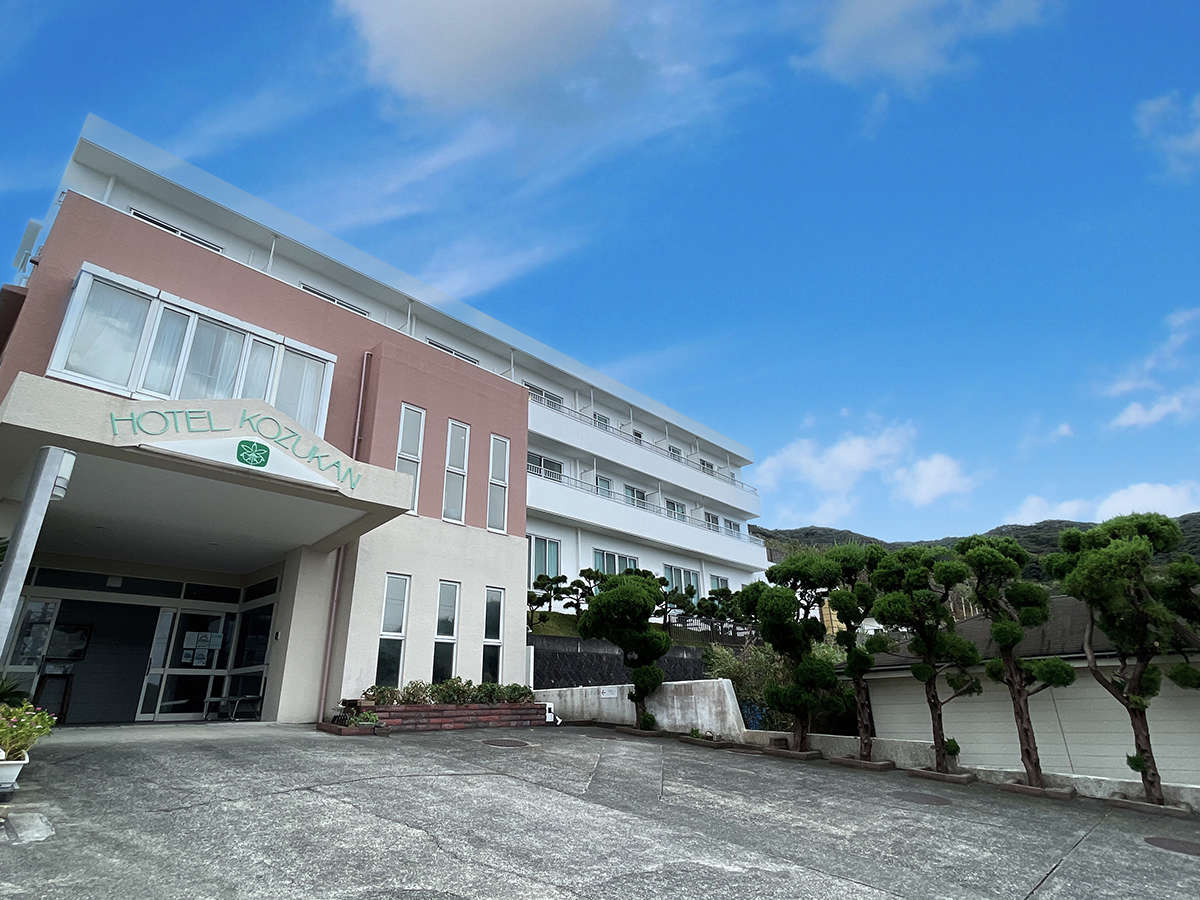 外観◆神津島で唯一の「ホテル」です*