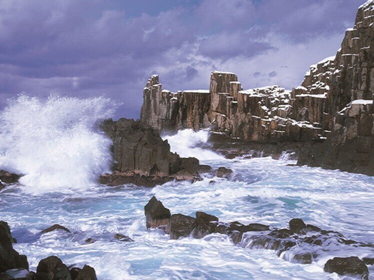 東尋坊日本の天然記念物、世界三大奇勝などに指定されている東尋坊。四季を通して楽しめる場所です。