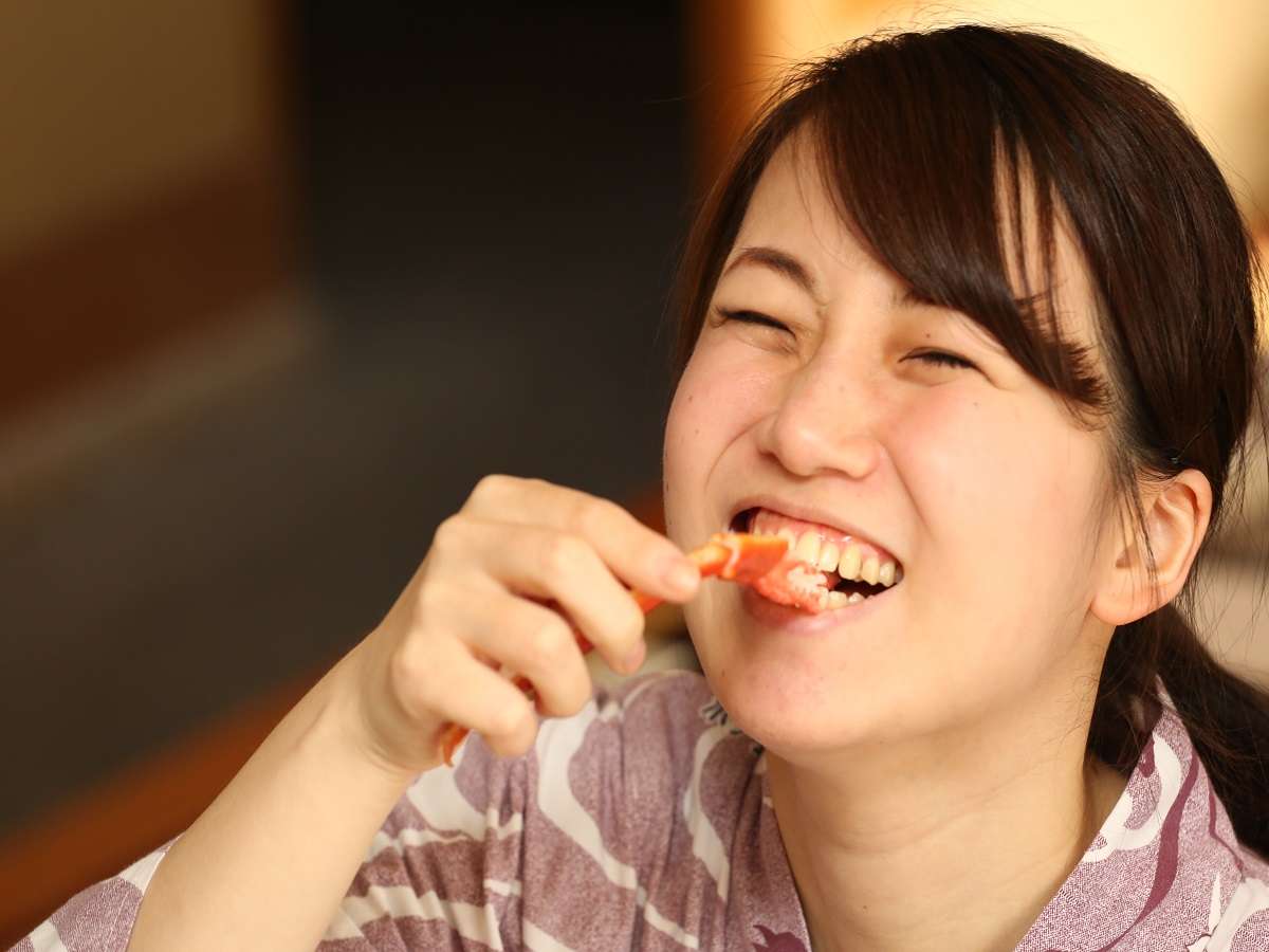 おいしさに思わずにっこり笑顔に!!