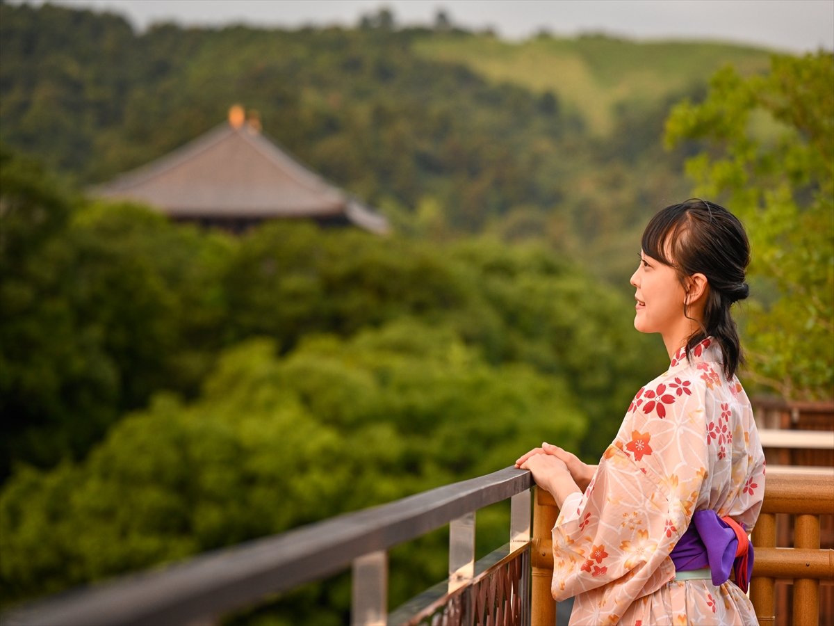 ～屋上空中庭園～奈良の宿泊施設でこの景色は当館だけ～