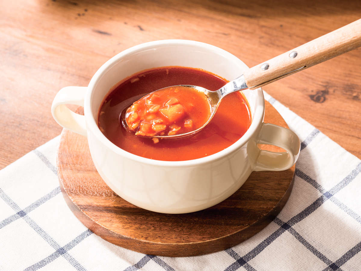【ミネストローネ】コンフォートホテル定番の「具だくさんのスープ」という意味のイタリア生まれのスープ