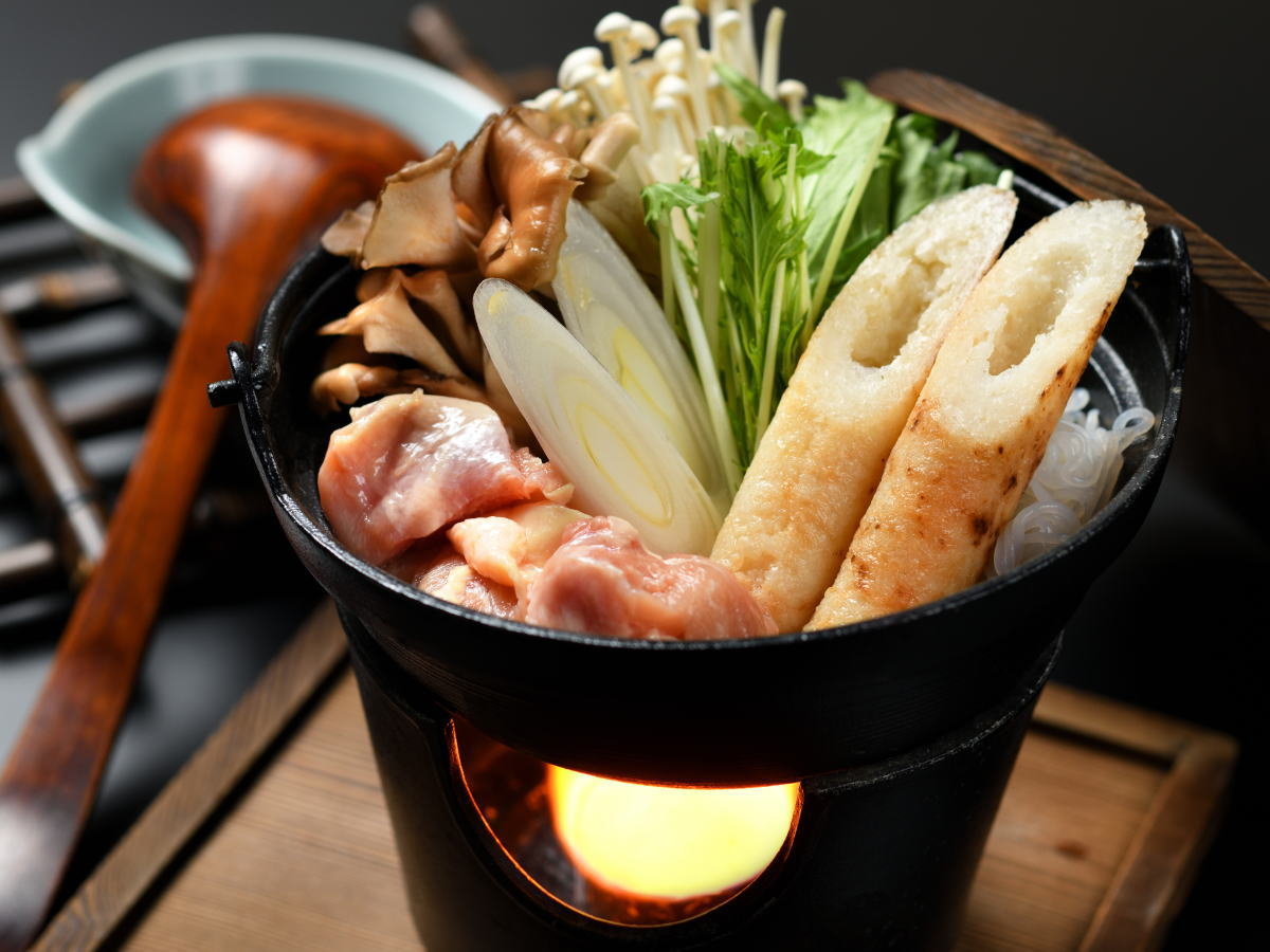 【夕食：通年】秋田名物！きりたんぽ鍋♪