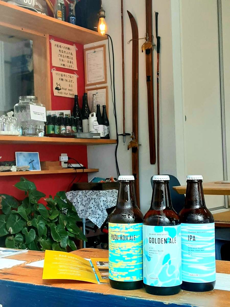 カフェスペースでは地元長崎では唯一のクラフトビールをご用意しています