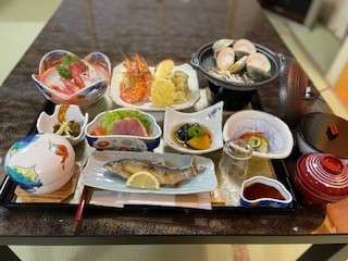 津軽の海の幸山の幸を召し上がれ♪プラン食事一例