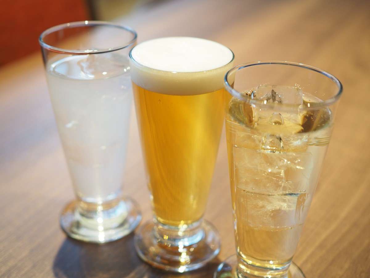 ハッピー泡～　17～19時まで生ビール、ハイボール、酎ハイ、ソフトドリンクをご用意しております。