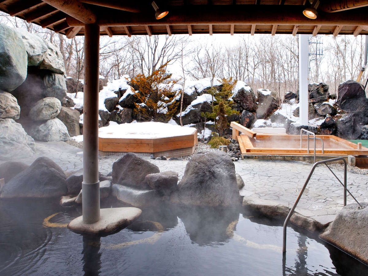 奥軽井沢温泉★冬シーズン限定、雪見露天が楽しめます♪