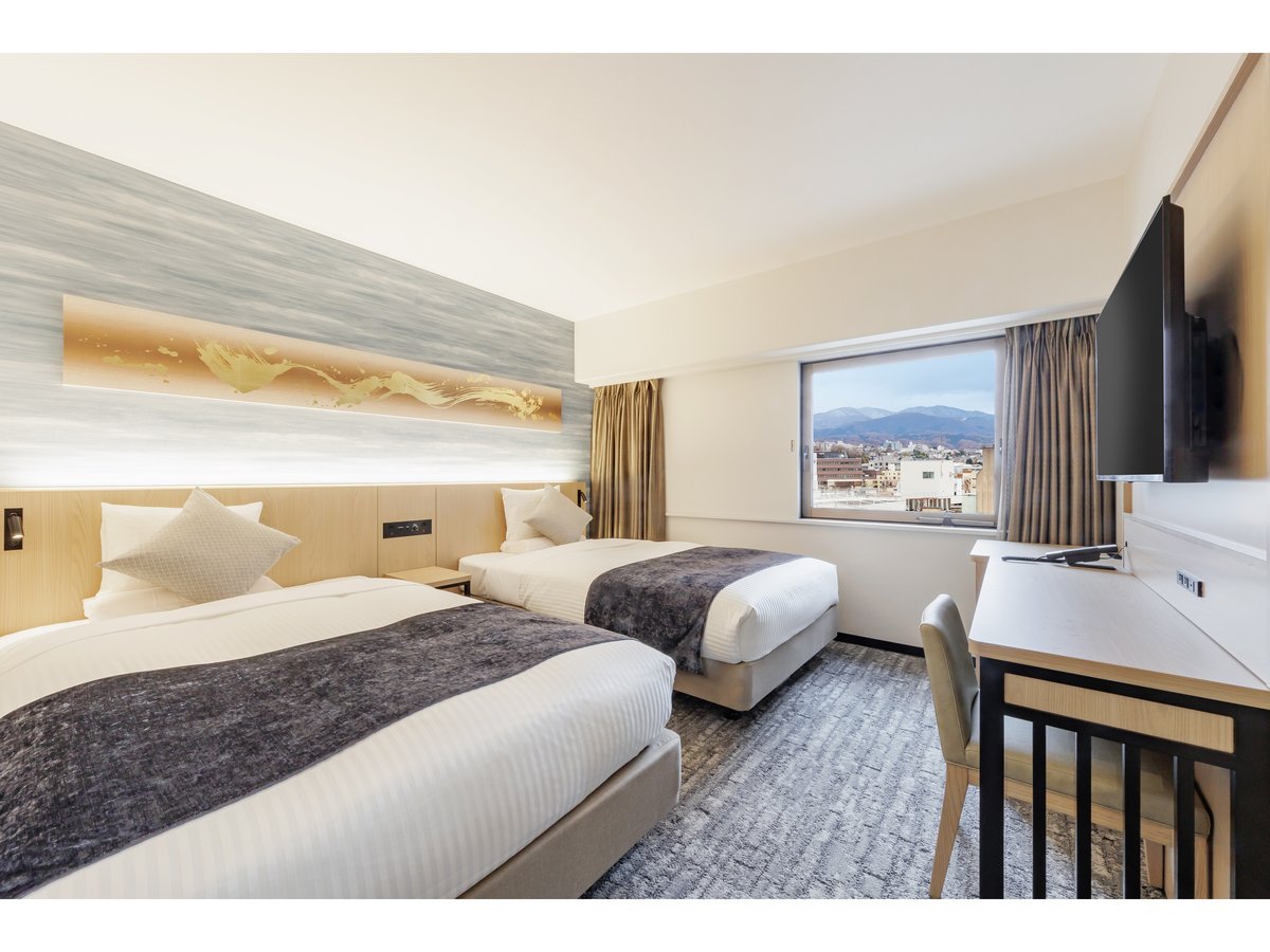 スタンダードツイン※ 2024年リニューアル 広さ:17.8㎡ ベッド:110or120cm×2台