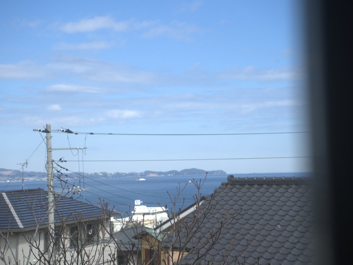全ての客室から海が見えます