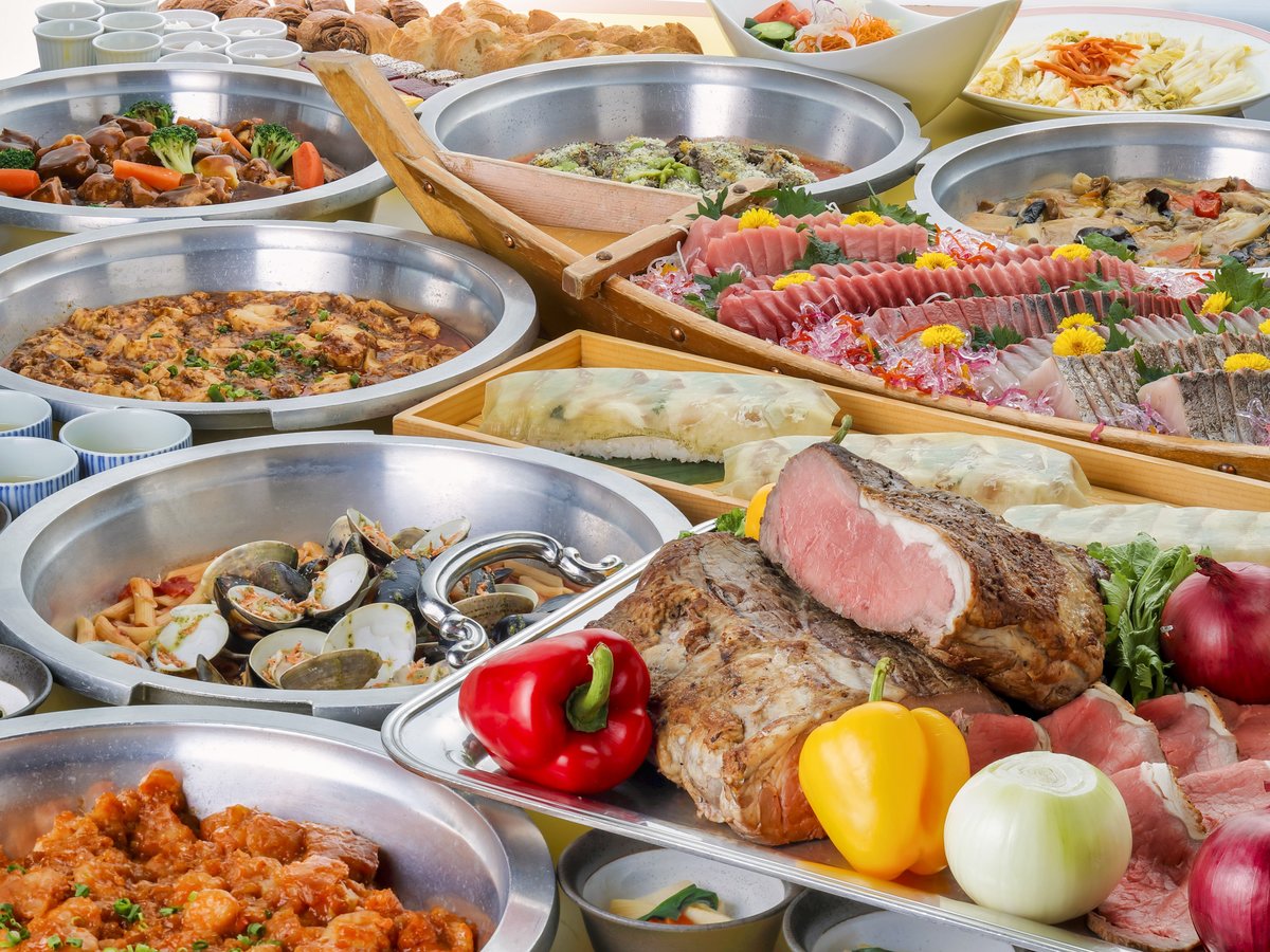 2025年2月に、和食膳からディナービュッフェへ変更！　※写真はイメージのため変更になる場合がございます