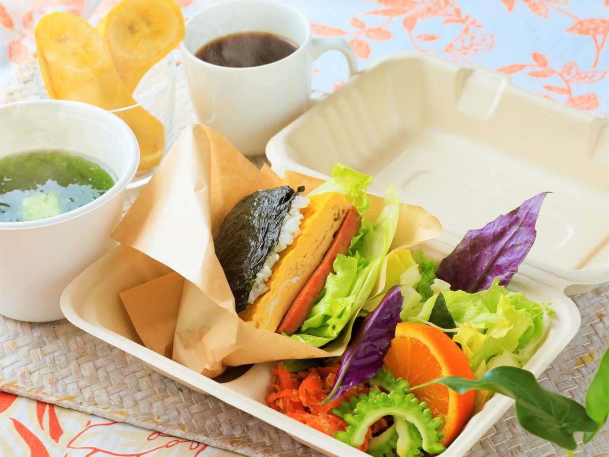 BOX形式の朝食は、お部屋・屋上ルーフトップテラスでもお召し上がりいただけます!
