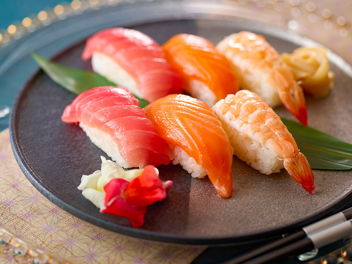 2022年夏の料理フェア/【ライブ】握り寿司3種