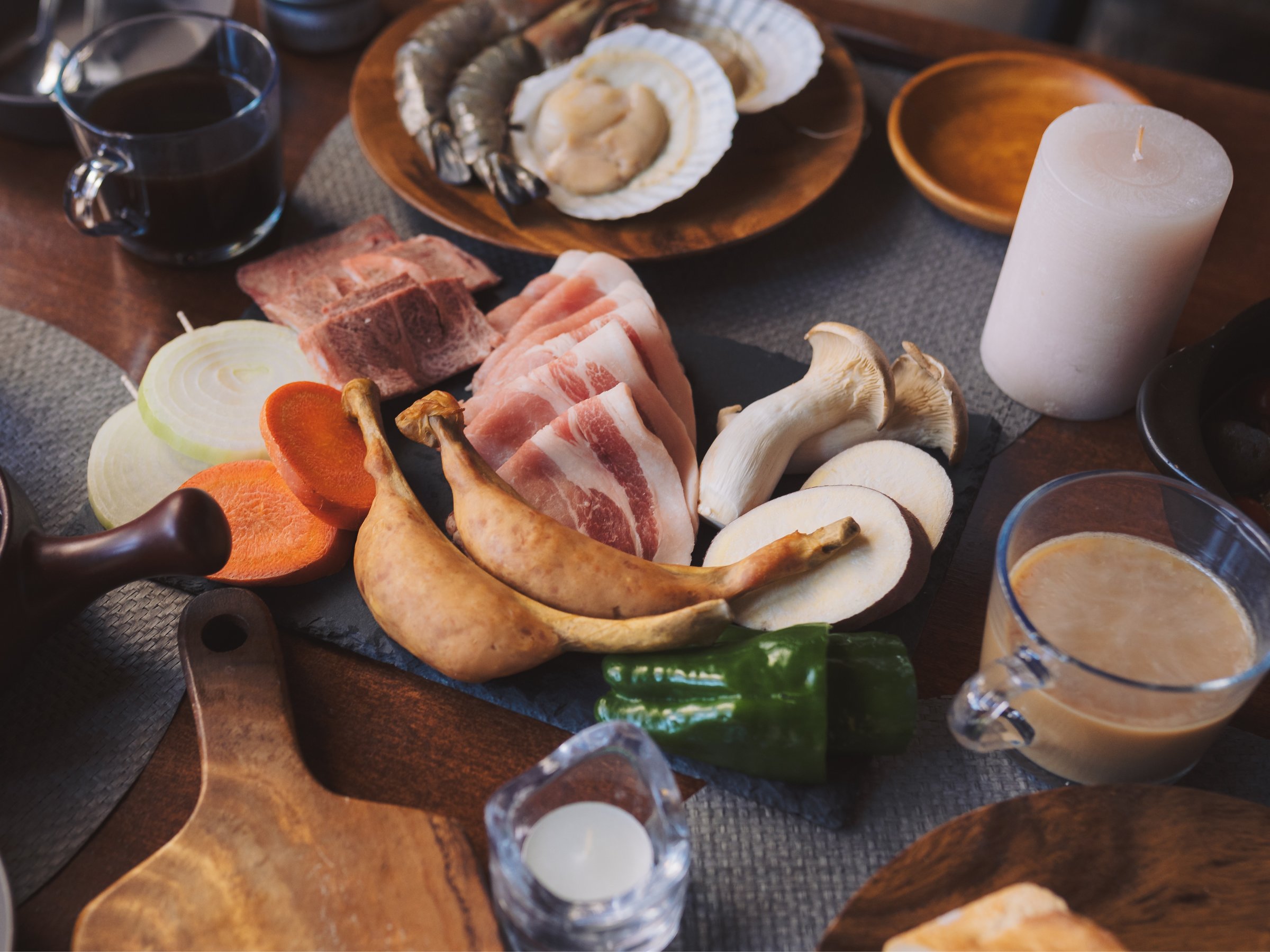 �y�����̒n���H�ނ��g��������������BBQ�z�A�E�g�h�A���S�҂̕����C�y�Ɋy���߂邱�����̗[�H�ł�