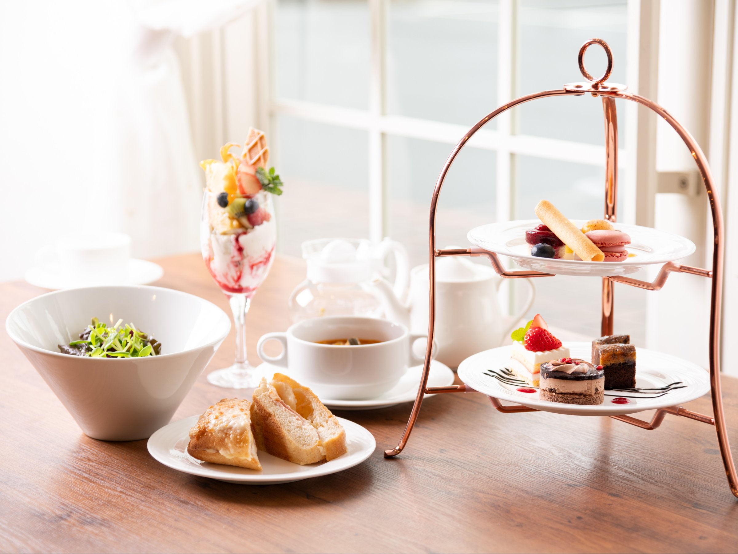 アフタヌーンティー(一例)