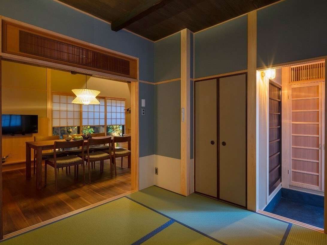 �����̂悤�ȉ��₩�ȓy�ǂɕ�܂ꂽ�a���B1�K�a���͏�̉��ɏ��g�[������Ă���܂��B