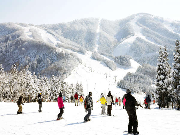 �����{�ő勉�̃X�L�[�W�������R�܂ŎԂ�1���ԗ]��I���̘a��X�L�[����㓪���C���^�[�~��Ă����I