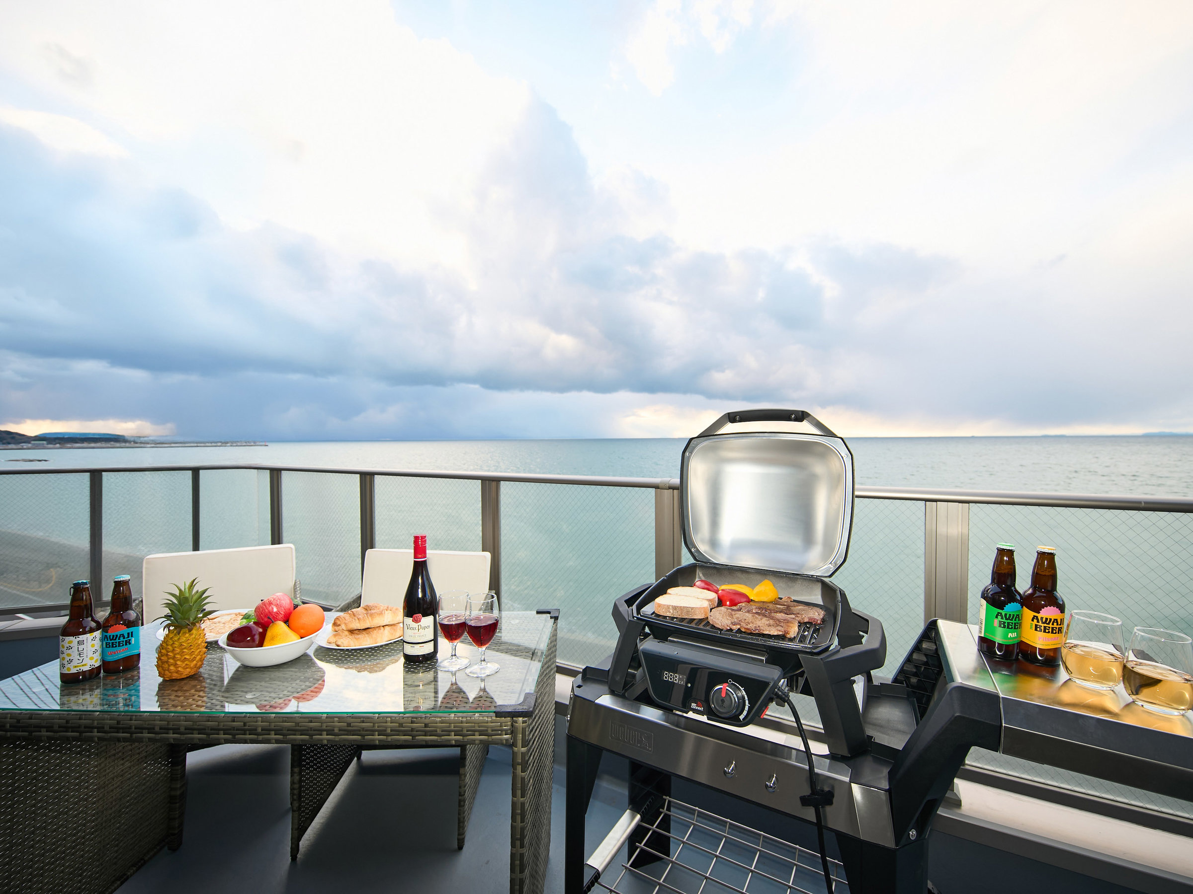 �H�ނ���������ŁA�o���R�j�[��BBQ��