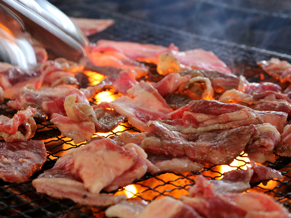 ԂƑƈꏏBBQŁDo Pi-can̉ŊyޑfGȉ̖