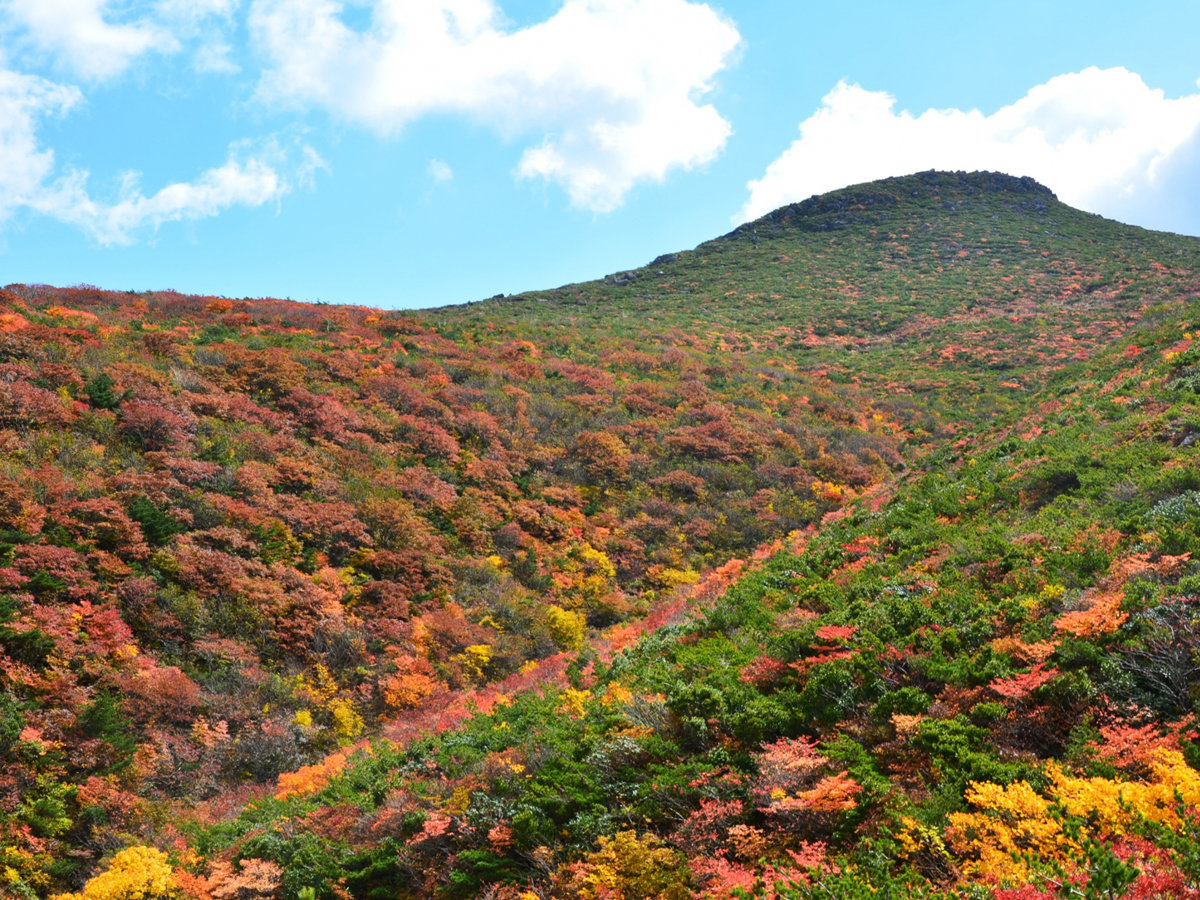 #日本百名山の一つに数えられる安達太良山