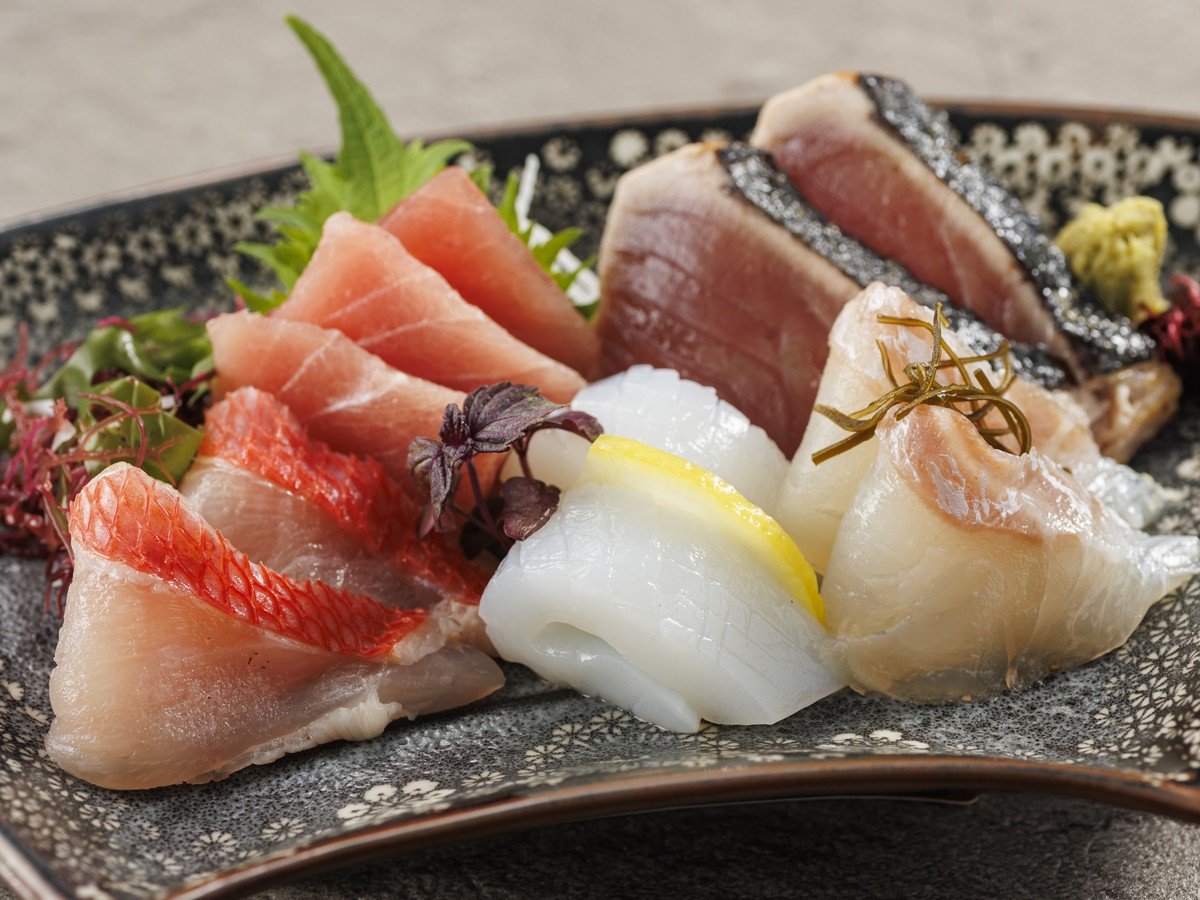 【特別会席】2025年秋 お造り※写真は2名様盛り