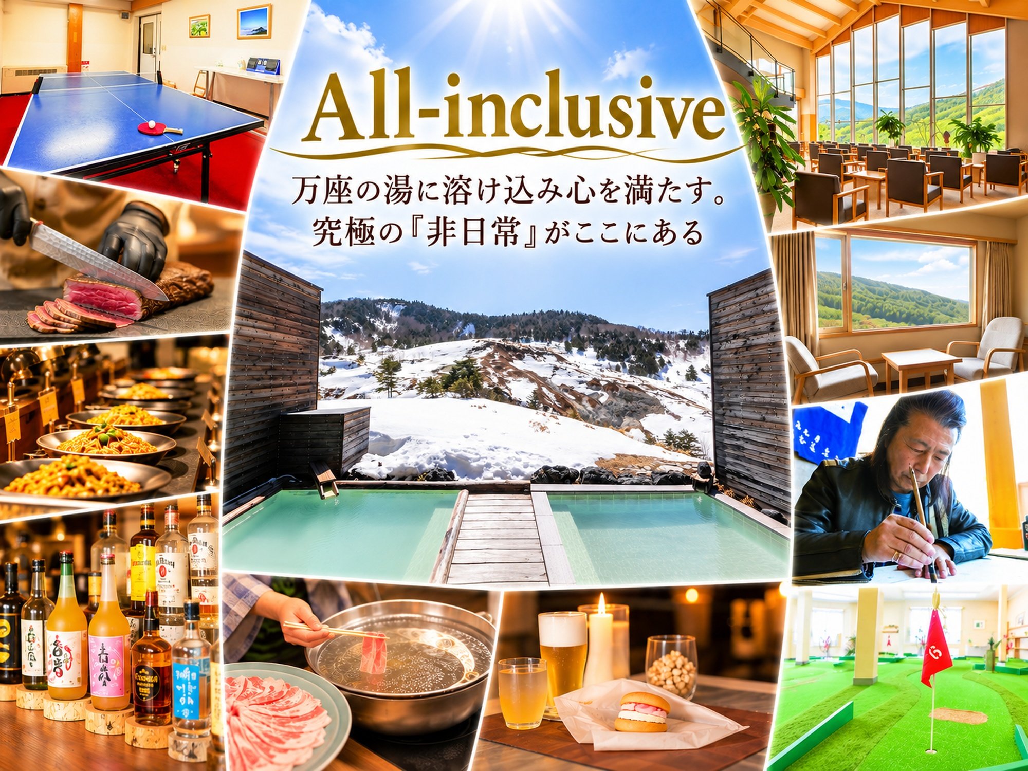 All-inclusive�i�I�[���C���N���[�V�u�j