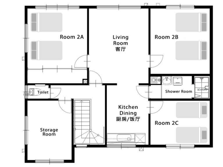 2/F Floor Map