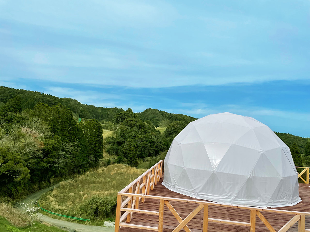 DOME TEN�iGlamping�j���W�]