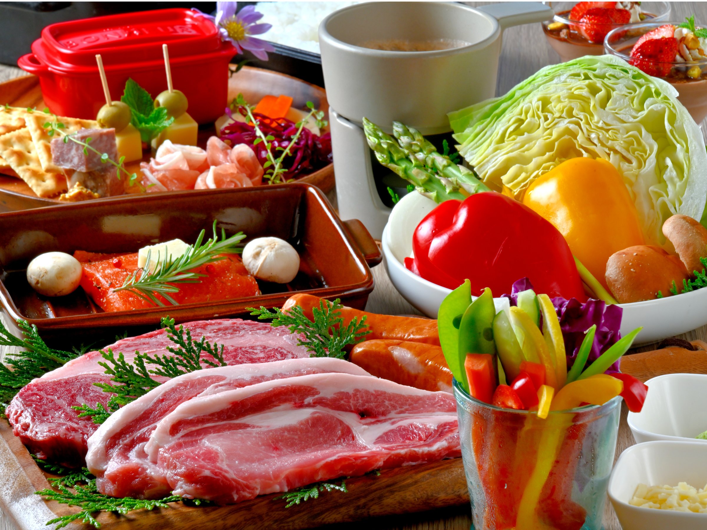 C̑fނg킸ABԏ閐AnؓQn̑fނɍSBBQq̃_CjO
