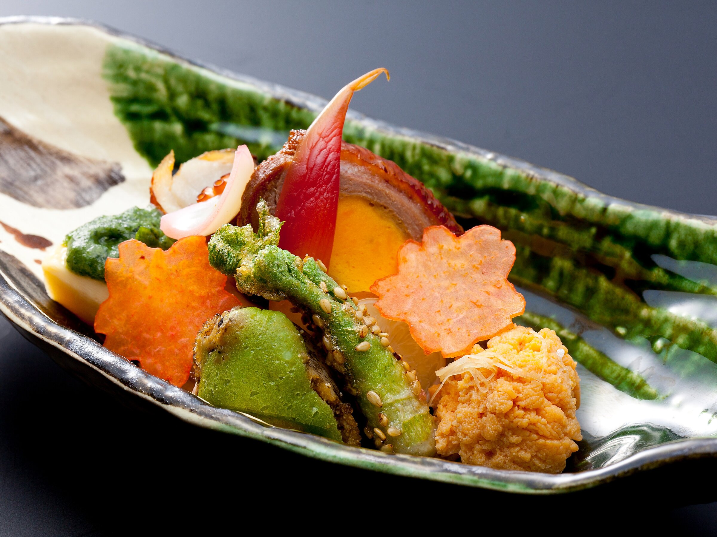 ���I�t���΁@�b�@�R���̌b�݂�����A�t�̑����𖡂키�ЂƂƂ��i�O�����j