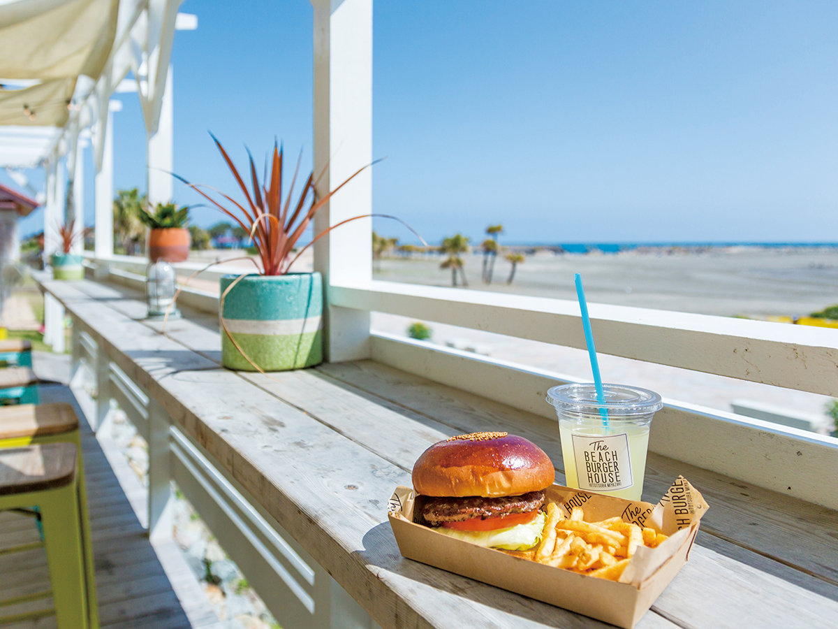 yThe BEACH BURGER HOUSEz