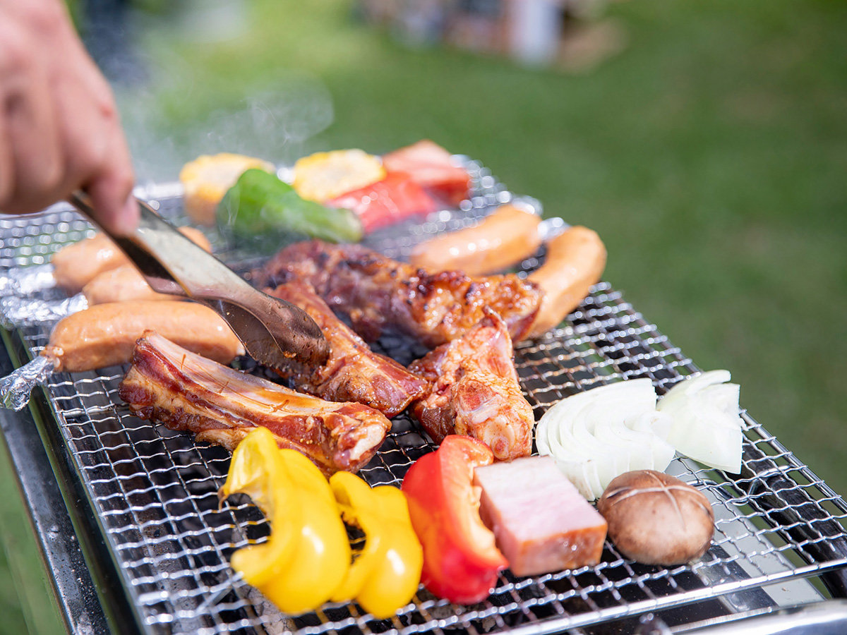EyBBQzJ̓vI厩R̒BBQ𖞋i