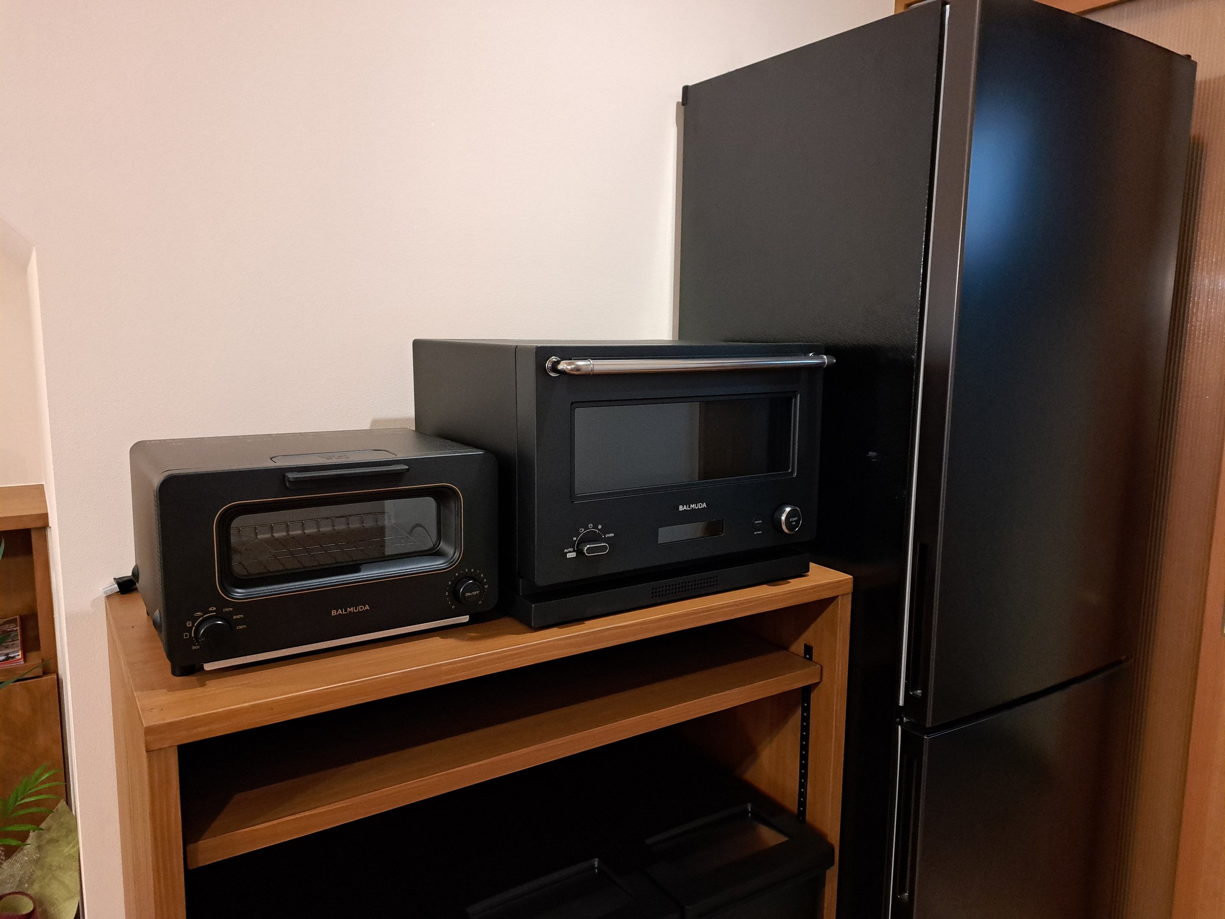 �f���܂�v�����ł����S�A�g�[�X�^�[�Ɠd�q�����W�A�①�ɂ������B���h�̋߂��ɂ̓R���r�j���������܂��B