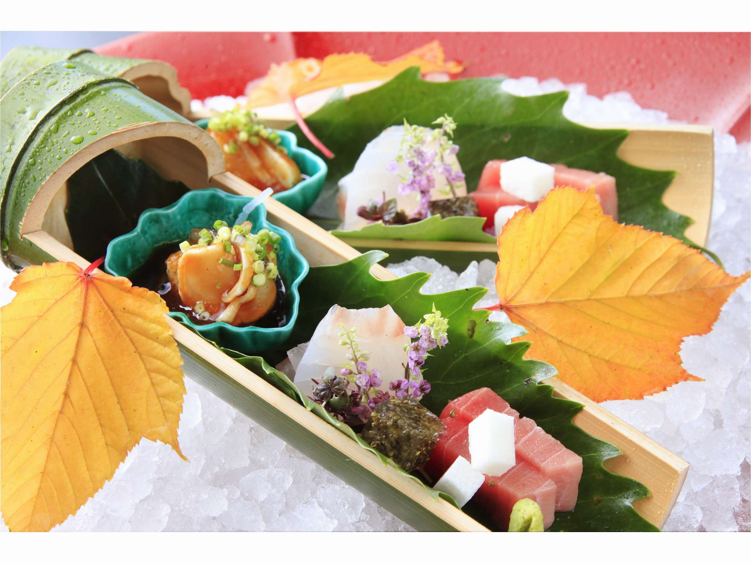 霜月旬の鮮魚盛り