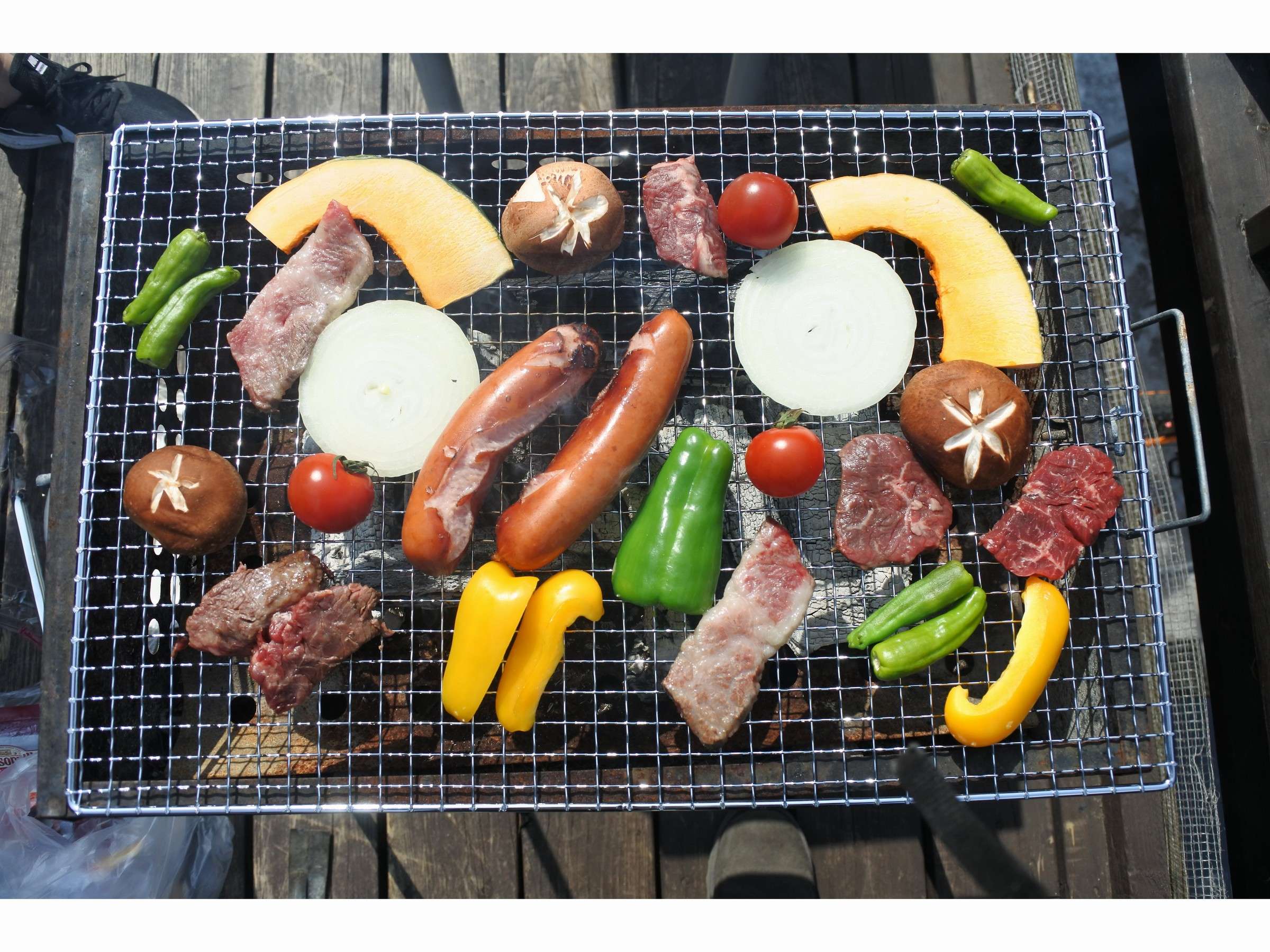 �j�Z�R�ł킢�킢BBQ��