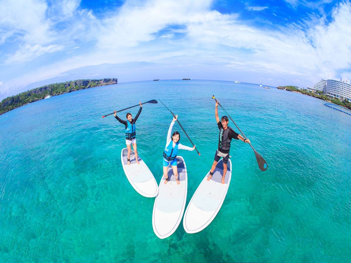 SUP�ŃG�N�T�T�C�Y���Ȃ���A���������ݐ؂������ӂ̊C���������U��