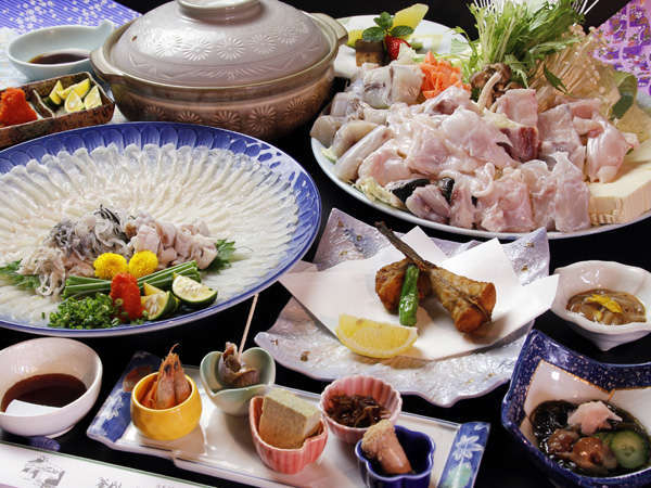 冬の味覚の王様!のふぐを存分にお楽しみ下さい♪