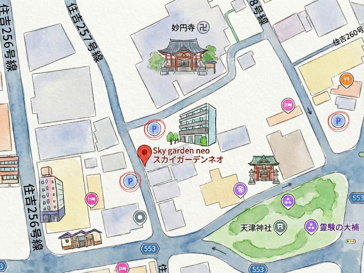 �y���ԏ�z�ߗׂɑ����������܂��B��ԂɂȂ�ƃ��[�Y�i�u���ł��I